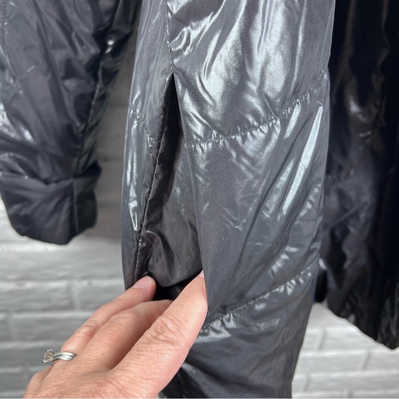 NORMA KAMALI Black Sleeping Bag to the knee Plus Size XXL Long Puffer Coat - Picture 7 of 10